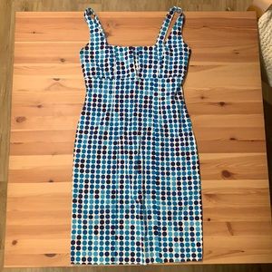 Calvin Klein polka dotted dress
